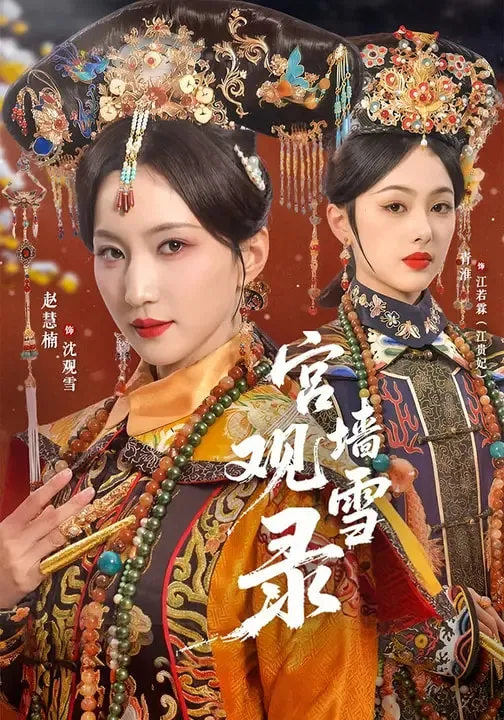 宫墙观雪录