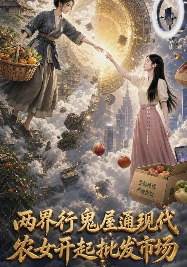 两界行鬼屋通现代，农女开起批发市场
